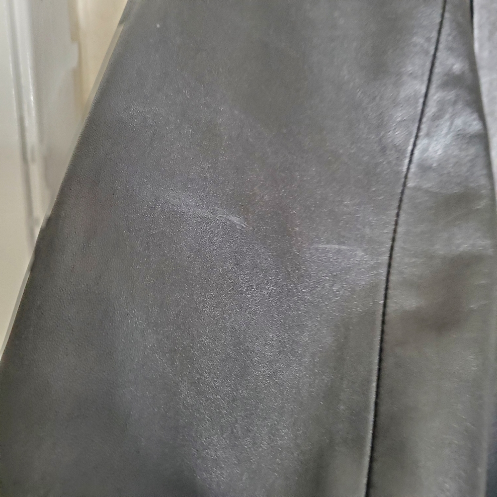 Siena Studio Women's Black Leather Jacket Size M - Picture 14 of 16